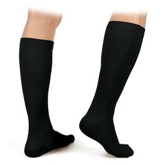 Lot Pairs Compression Socks Stockings Knee High Medical Relief Men Women S-4XL