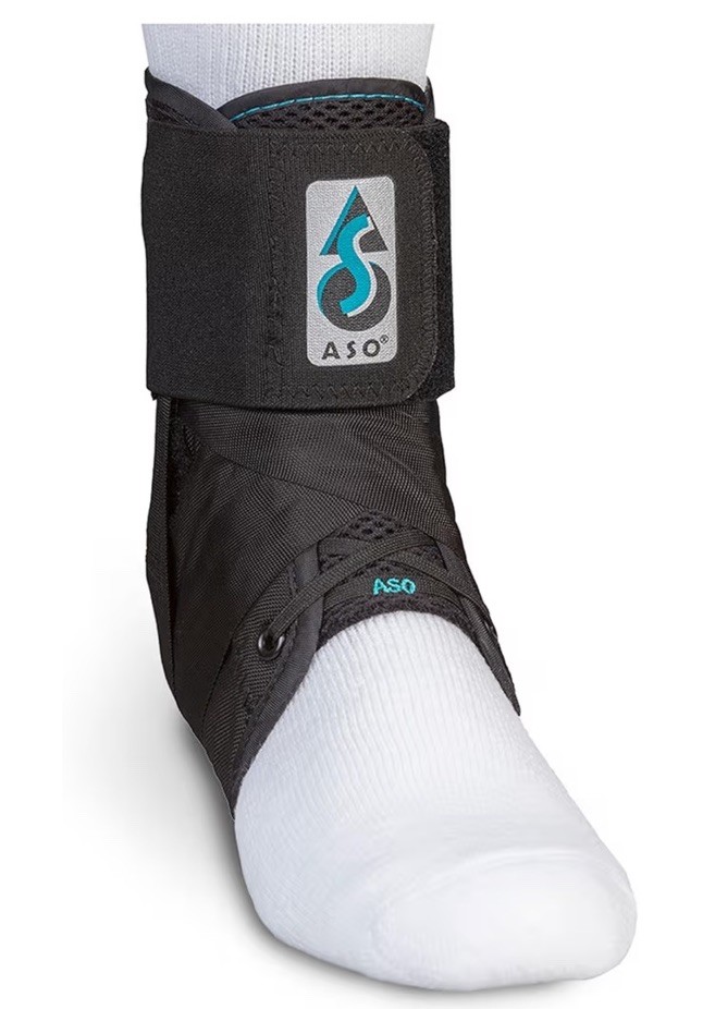 Med Spec ASO Ankle Stabilizer – Lace Up Ankle Brace for Sprained Ankle Small