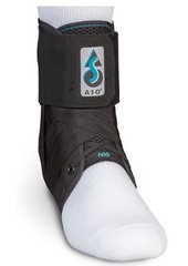 Med Spec ASO Ankle Stabilizer – Lace Up Ankle Brace for Sprained Ankle Small