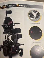 Quantum Q6 Edge 3 Stretto Power Wheelchair Pre-owned