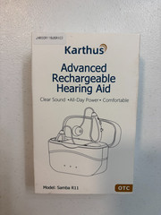 Karthus Advanced Rechargeable Hearing Aid Samba R11 Black/White