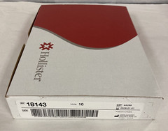 Hollister 18143, New Image Two-Piece Drainable Pouch, 2.25“ Flange -10/Box