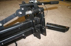Bruno ASL-250 ASL-275 Swing Away Hitch Bracket Assembly wheelchair scooter