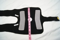 futuro knee brace adult adjustable hook and loop closure black