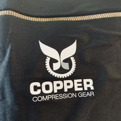 Copper Compression Back Brace Belt W36″-42″ Black 88% Copper Nylon 12% Spandex