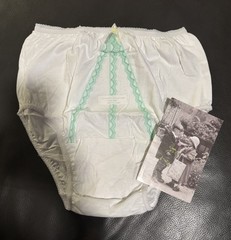 Vintage TOSP Reusable Washable Incontinent Cotton Underwear Women Size 2XL New