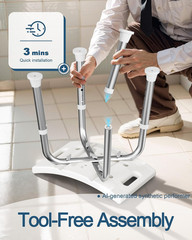 Shower Chair for inside Shower, 400 Lbs Adjustable Shower Stool