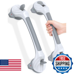 Toiysyy Grab Bars for Shower and Bathtubs 16.7 Inch, Shower Handle with Indicato