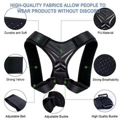 Posture Corrector, Back Brace for Women and Men, Adjustable Back Support