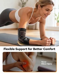 Adjustable Copper Elbow Compression Sleeve – Medical-Grade Support for Tendoniti