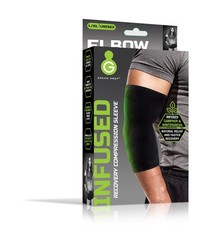 Green Drop Compression Pull-On Sleeve Elbow Support L/XL