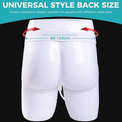 Men’s wearable urine collection bag