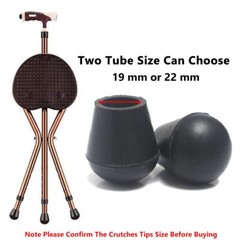 Cane Crutch Feet Tips Fit for Folding Cane Seat Pad Replacement Accessories E…