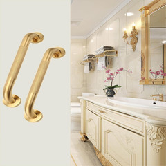 Shower Grab Bar, 2 Pack 16 Inch Gold Bathroom Grab Bar, 1.25″ Diameter 304 Stain
