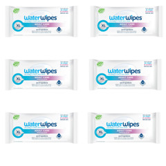 WaterWipes Adult Care Wipes, Extra-large 99.9% Water Based Wipes, 180 Count