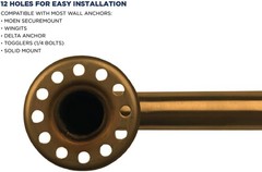 Grab Bar Bundle – ADA Compliance – 1.5″ Diameter – 18″, 36″, 42″ Lengths – Pa…