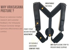 Vriksasana Posture Corrector with 2″ Kinesiology Tape
