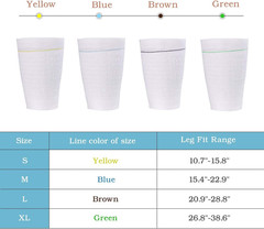 Catheter Leg Bag Holder 4 Pack Fabric Urinary Drainage Bag Straps for Men Women
