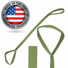 Olive Leg Lifter, Rigid, Made in The USA, Mobility Aid for Hip Surgery, Therapy