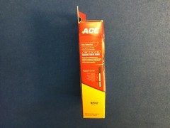 Ankle brace, easy to use, quick lace strapping system provides custom fit, 1 ct