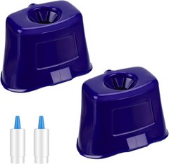 2 Pcs Eye Drop Guide Dispenser Portable Reusable Eye Dropper Tool for Elderly…