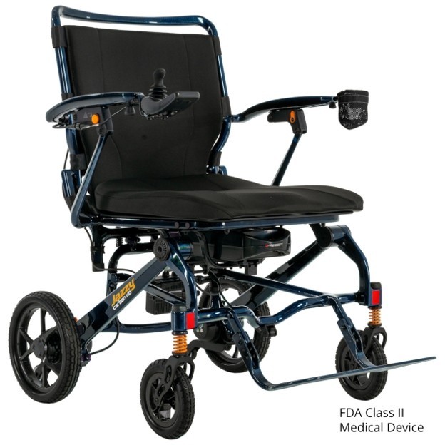 Pride Mobility Jazzy Carbon HD Folding Travel Power Wheelchair