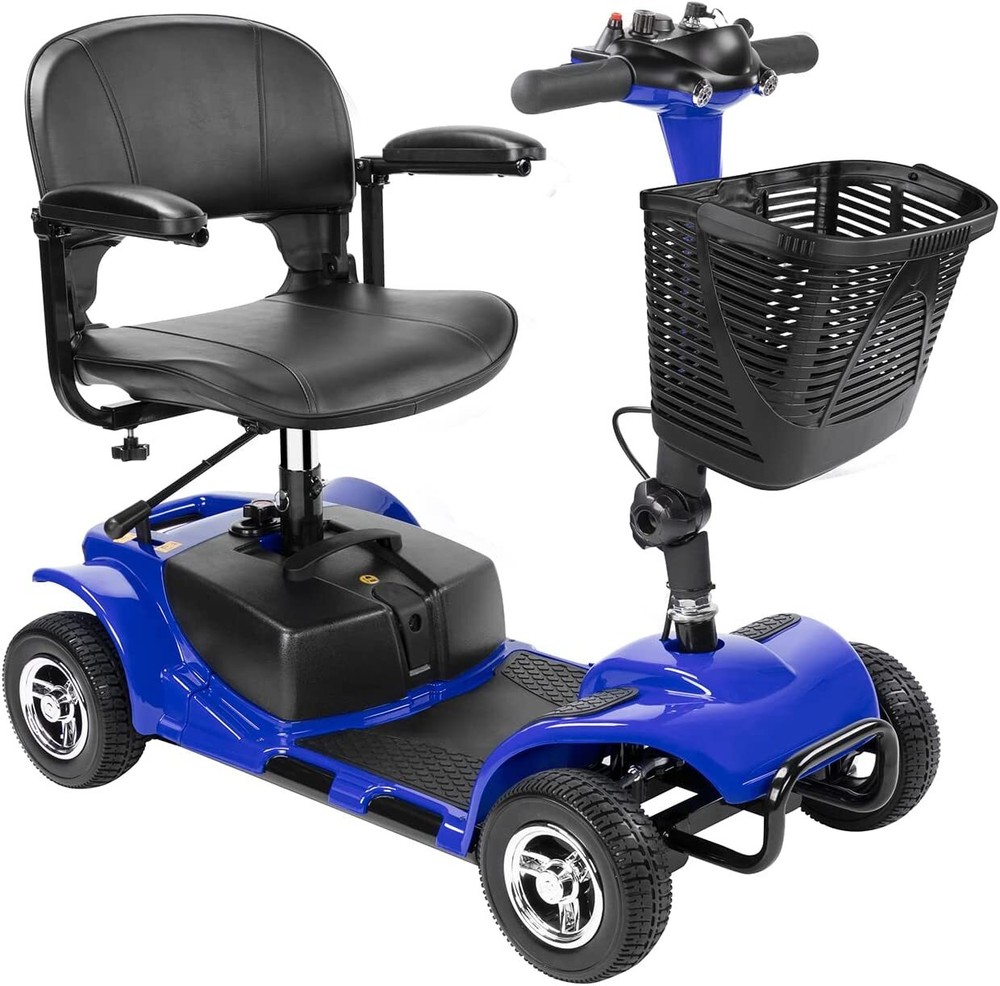 4 Wheels Mobility Scooter 200W Power Electric Wheelchairs Heavy Duty Seniors