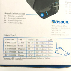 OSSUR FORM FIT FIGURE 8 STRAPS SMALL B-212000002 UNIVERSAL ANKLE BRACE