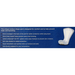 Women’S Ultimate-Regular Incontinence Pads, Overnight (52 Count)