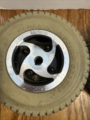 Pair Rear Wheels And Tires for Rascal 240 Good Tread 9×3.50-4