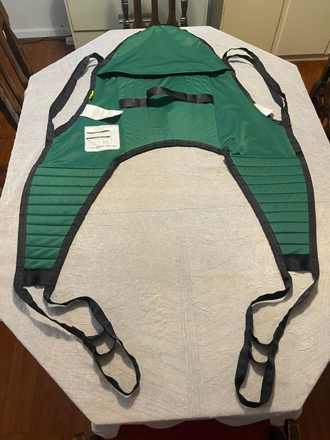 Hoyer Universal Padded Lift Sling Head Support Patient Transfer M 600 lb 70012