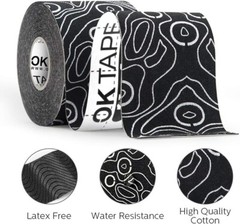 2” x 16Ft KT Tape Roll Cotton Kinesiology Therapeutic Elastic Sports Roll