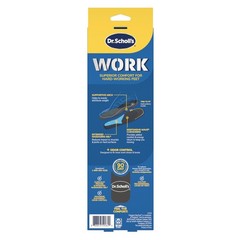 Dr. Scholl’s Work All-Day Superior Comfort Insoles 1 Pair (Pack of 2), Black