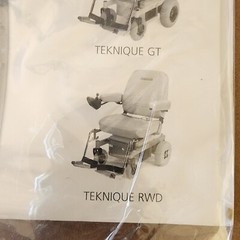 Hoveround teknique power wheelchair manual new
