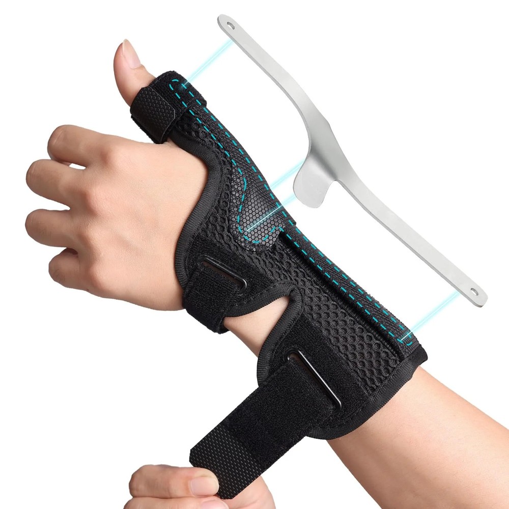 DrFinger Thumb Brace Spica Splint for Right & Left Hand, De Quervain’s Tenosynov