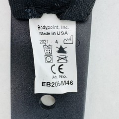Bodypoint EB205 Padded Wheelchair Seat Belt EvoFlex Positioning Hip Medium