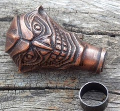 Walking Stick Brass Antique Ghost Style Handle Handmade Design Decorative Gift