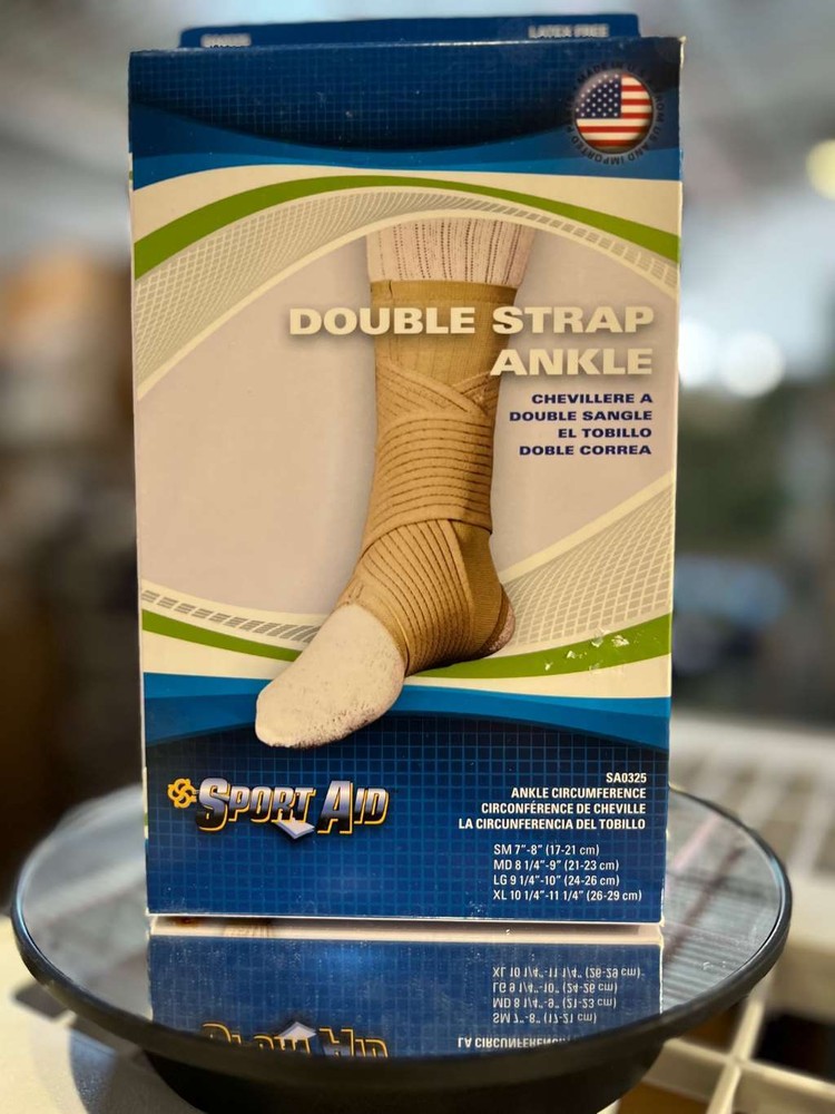 Sportaid Double Strap Ankle Large (9.25-10″ Ankle Circ.)