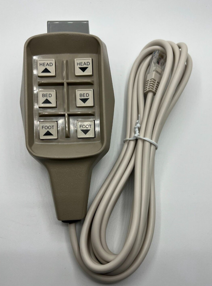 Aftermarket Hand Control for Invacare SC900 + IH720 Hospital Bed 026935 6-Button