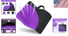 Machine Washable Honeycomb Gel Cushion for Ergonomic Comfort – Non-Slip and Cool