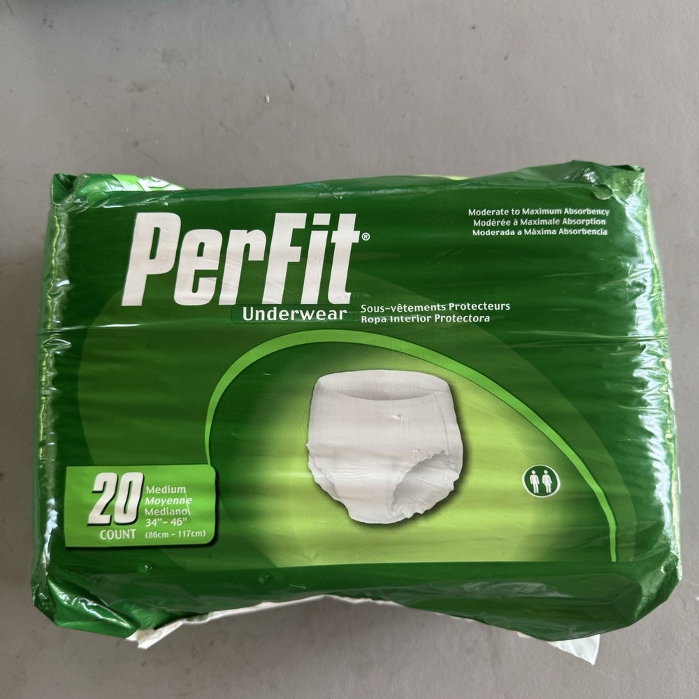 Perfit Underwear Medium Green 34″-46″ 20ct New