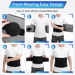 Umbilical Hernia Belt for Men & Women Abdominal Binder Naval Pre Post Surgery US