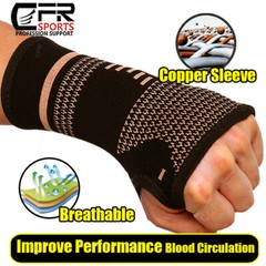 Copper Arthritis Compression Gloves Hand Wrist Support Joint Carpal Tunnel Pain