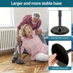 Portable Adjustable 5 Level Standing Aid for Indoor Outdoor Senior Use