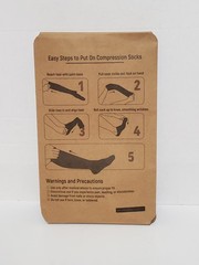 Bamboo Viscose Mens Compression Socks XXL Dark Grey Arch Support Reinforced Sole