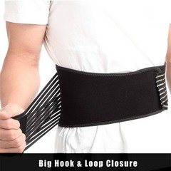 Medical Lumbar Support Lower Waist Back Belt Brace Pain Relief For MenWomen