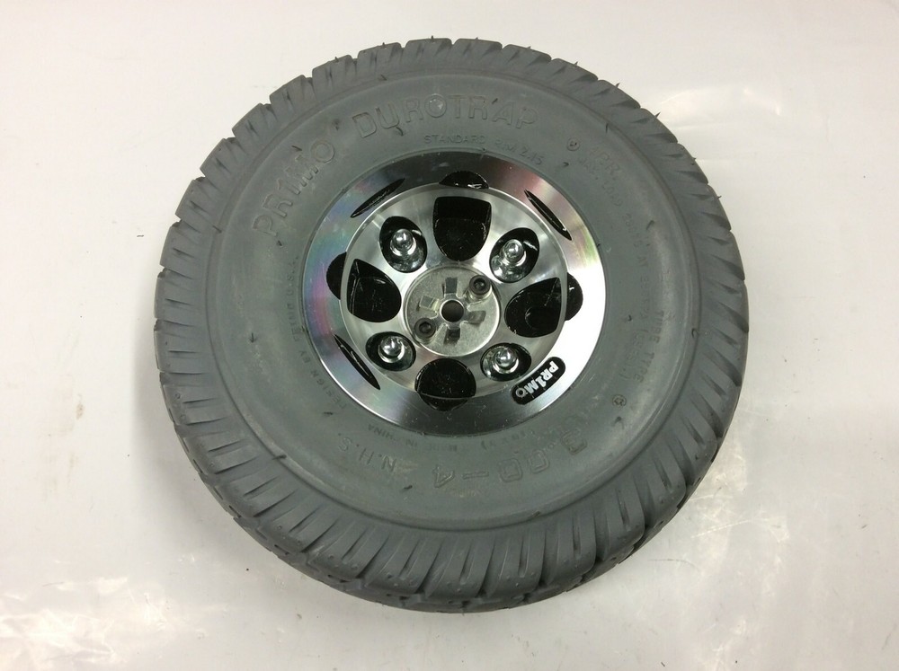 Shoprider Power Wheelchair 3.00×4 Foam Filled Drive Wheel Assembly DW110