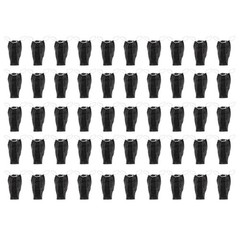 50 Pieces Women Disposable Underwear Thong Panties Black Non Woven Fabric for SP