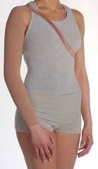 Juzo Dynamic Max, Armsleeve, w/Strap, Regular, Size: V 30-40mmHg (Chestnut)