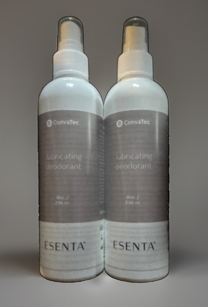 ConvaTec ESENTA Lubricating Deodorant Spray 8 oz 236 ml urostomy colostomy lot/2